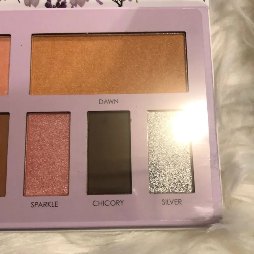 Seraphine Botanicals 6 Eyeshadows and 2 Blushs Palette New in Box